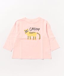 Catchup（ケチャップ）の「【Catchup】アニマルロングTシャツ（Tシャツ/カットソー）」