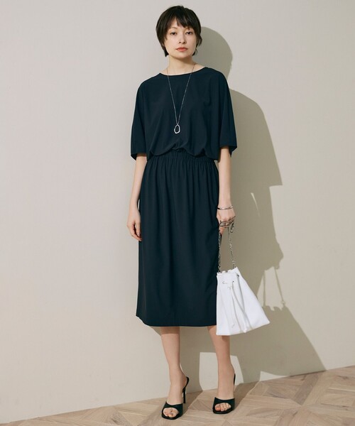 ICB(アイシービー)の「マットスキューバ ワンピース(ワンピース・レディース・ブラック系/黄土色系・SMALL/MEDIUM/X-SMALL/XX-SMALL)」の3枚目の写真