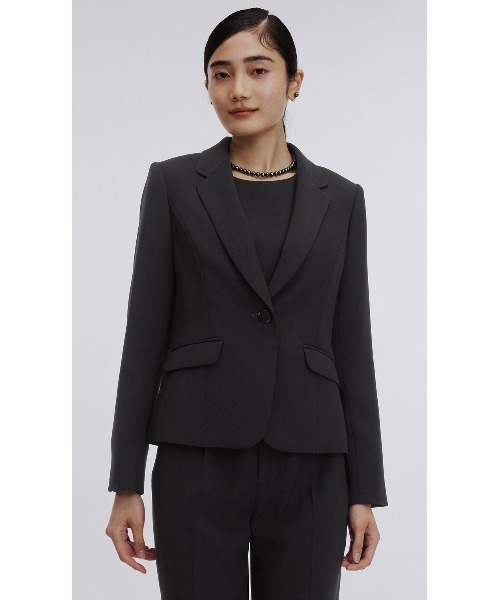 ◆専用です◆ 定価4.3万円 ADORE ジャケット　オフィス　フォーマル ブラックフォーマル】自宅で洗える！フォーマルテーラードジャケット