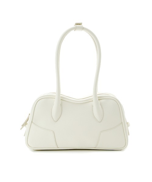 FRAY I.D（フレイアイディー）の「カーヴィーボストンバッグ（ボストンバッグ・レディース・キャメル/アイボリー/ブラック・FREE）」の12枚目の写真