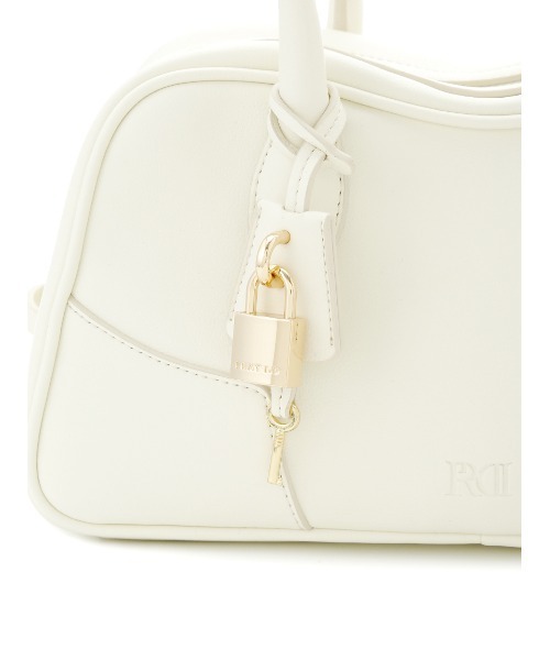 FRAY I.D（フレイアイディー）の「カーヴィーボストンバッグ（ボストンバッグ・レディース・キャメル/アイボリー/ブラック・FREE）」の14枚目の写真