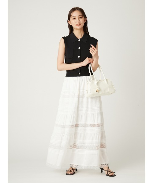 FRAY I.D（フレイアイディー）の「カーヴィーボストンバッグ（ボストンバッグ・レディース・キャメル/アイボリー/ブラック・FREE）」の21枚目の写真