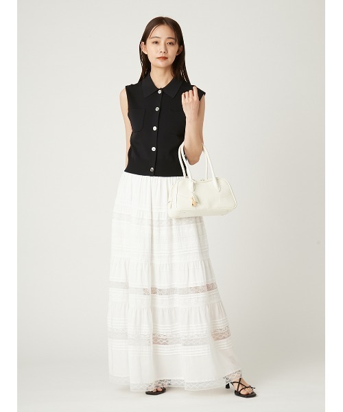 FRAY I.D（フレイアイディー）の「カーヴィーボストンバッグ（ボストンバッグ・レディース・キャメル/アイボリー/ブラック・FREE）」の22枚目の写真