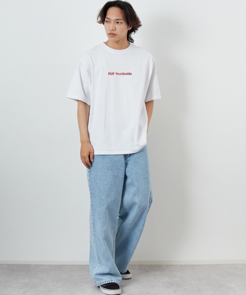 ◆HUF◆MERIDA Tシャツ HUF/ハフ] MERIDA バックプリント ショートスリーブTシャツ（T