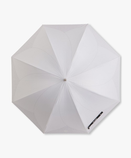 ANNA SUI（アナスイ）の「フラワー＆バタフライプリント晴雨兼用傘(1段スライドショート傘)（長傘・レディース・ブラック/ピンク/サックスブルー・FREE）」の12枚目の写真