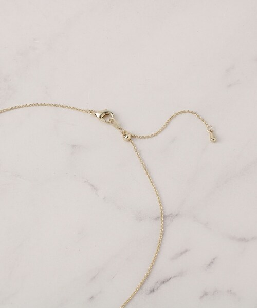 SHOO・LA・RUE（シューラルー）の「スクエアエポカラーモチーフネックレス（ネックレス・レディース・ピンク/アイボリー/ライトグリーン・00）」の7枚目の写真