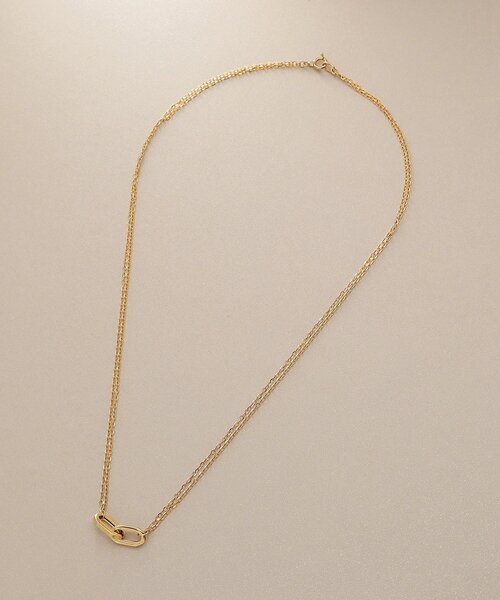 COCOSHNIK（ココシュニック）の「K18中空オクタゴンリンクチェーン ネックレス（ネックレス・レディース・その他1・40）」の5枚目の写真