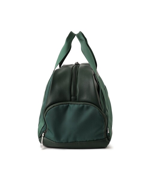 【超美品≒新品】BEAMS GOLF／ビームスゴルフ　シューズケース 色：黒×緑 BEAMS GOLF（ビームス ゴルフ）ニット シューズケース 2（バッグ
