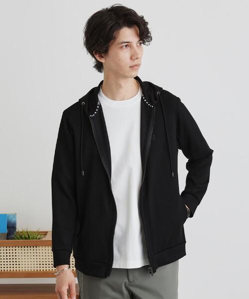 TAKEO KIKUCHI（タケオキクチ）の「【LIMITED】ダンボール ジップアップ パーカ（パーカー・メンズ・ブルー系その他/ブラック/ライトグレー・02/03/04）」の6枚目の写真