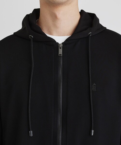 TAKEO KIKUCHI（タケオキクチ）の「【LIMITED】ダンボール ジップアップ パーカ（パーカー・メンズ・ブルー系その他/ブラック/ライトグレー・02/03/04）」の11枚目の写真