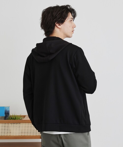 TAKEO KIKUCHI（タケオキクチ）の「【LIMITED】ダンボール ジップアップ パーカ（パーカー・メンズ・ブルー系その他/ブラック/ライトグレー・02/03/04）」の16枚目の写真