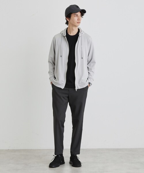 TAKEO KIKUCHI（タケオキクチ）の「【LIMITED】ダンボール ジップアップ パーカ（パーカー・メンズ・ブルー系その他/ブラック/ライトグレー・02/03/04）」の19枚目の写真