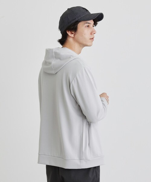 TAKEO KIKUCHI（タケオキクチ）の「【LIMITED】ダンボール ジップアップ パーカ（パーカー・メンズ・ブルー系その他/ブラック/ライトグレー・02/03/04）」の21枚目の写真