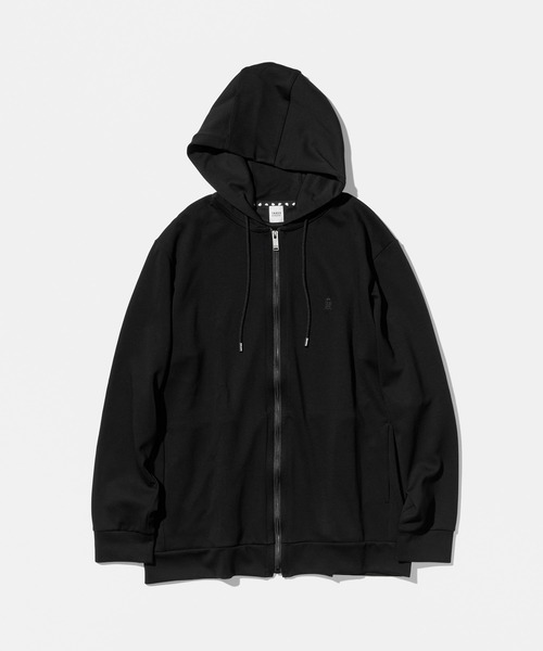 TAKEO KIKUCHI（タケオキクチ）の「【LIMITED】ダンボール ジップアップ パーカ（パーカー・メンズ・ブルー系その他/ブラック/ライトグレー・02/03/04）」の2枚目の写真