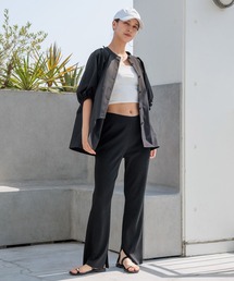 【HEREIAM】接触冷感&イージーケア/COOLマテリアルブラウス