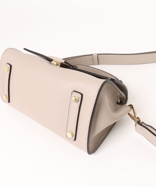 Scrap Book（スクラップブック）の「【LORISTELLA】ラウンド横長ショルダーバッグS（ショルダーバッグ・レディース・ホワイト/ベージュ/ブラウン・FREE）」の5枚目の写真