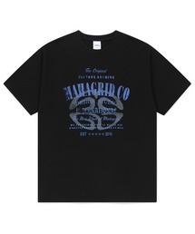 『mahagrid/マハグリッド』 ARCHIVE LOGO TEE /アーカイブロゴ 半袖Tシャツ