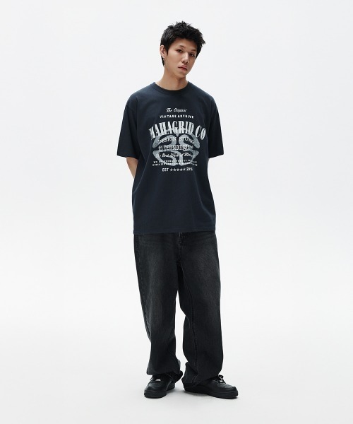 mahagrid■ARCHIVE LOGO TEE■送料込 mahagrid/マハグリッド』 ARCHIVE LOGO TEE /アーカイブロゴ