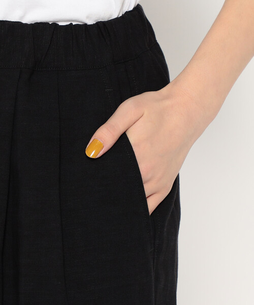 ダントン　墨黒パンツ40サイズ　新品未使用 セール】DANTON | 2タックワイドパンツ WOMEN（その他パンツ