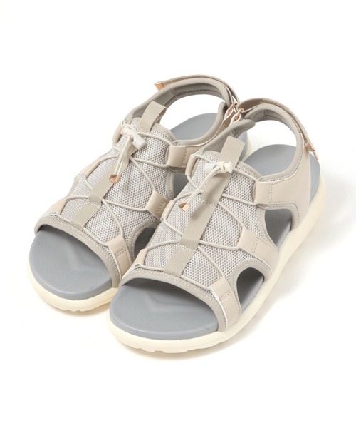 GLOBAL WORK（グローバルワーク）の「らくっションコードスニーカーサンダル/323163（サンダル・レディース・ブラック/ブラック系その他/シルバー/アイボリー/チャコールグレー・MEDIUM/X-LARGE/SMALL/LARGE）」の6枚目の写真