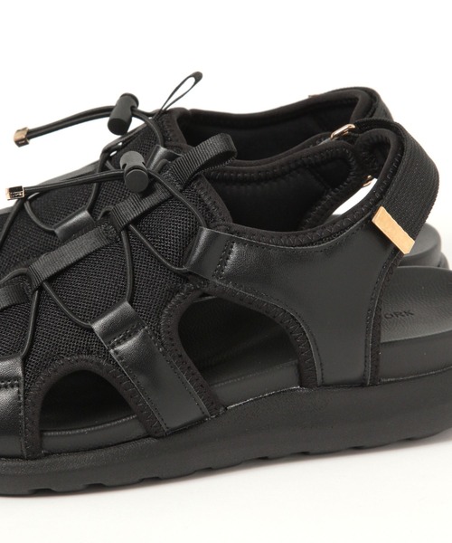 GLOBAL WORK（グローバルワーク）の「らくっションコードスニーカーサンダル/323163（サンダル・レディース・ブラック/ブラック系その他/シルバー/アイボリー/チャコールグレー・MEDIUM/X-LARGE/SMALL/LARGE）」の16枚目の写真