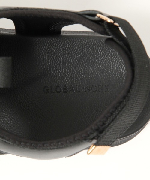 GLOBAL WORK（グローバルワーク）の「らくっションコードスニーカーサンダル/323163（サンダル・レディース・ブラック/ブラック系その他/シルバー/アイボリー/チャコールグレー・MEDIUM/X-LARGE/SMALL/LARGE）」の18枚目の写真