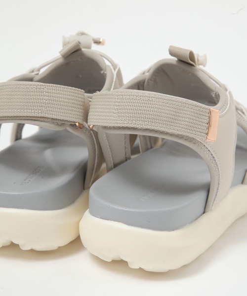 GLOBAL WORK（グローバルワーク）の「らくっションコードスニーカーサンダル/323163（サンダル・レディース・ブラック/ブラック系その他/シルバー/アイボリー/チャコールグレー・MEDIUM/X-LARGE/SMALL/LARGE）」の21枚目の写真