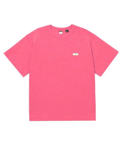 NANGA（ナンガ）の「NANGA HYBRID BOX LOGO EMBROIDERY TEE（Tシャツ/カットソー・メンズ・ブラック/ホワイト/ライトピンク・XL/L/M）」の6枚目の写真