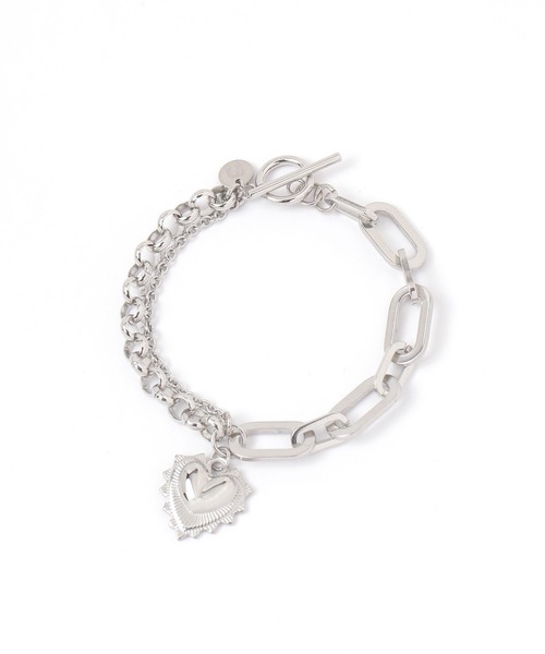 niko and...(ニコアンド)の「ステンレスモチーフチェーンブレスレット(ブレスレット・レディース・その他1/その他2/その他3/その他5/その他4/その他6・0)」の4枚目の写真