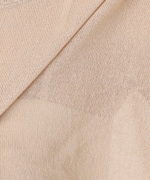 La TOTALITE（ラトータリテ）の「【洗える】ウオッシャブルシアーニットプルオーバー（ニット/セーター・レディース・グリーン/ベージュ/ネイビー/オレンジ・FREE）」の21枚目の写真