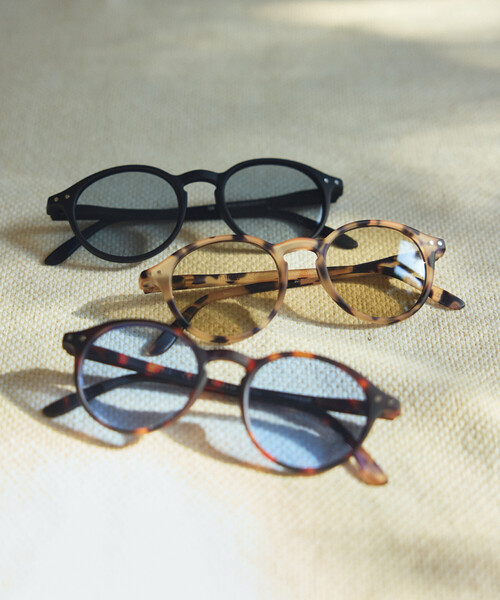 IZIPIZI（イジピジ）の「IZIPIZI/イジピジ SUN LIGHT COLOR #D ファッション用グラス（サングラス・メンズ・ブラック/その他16/ベージュ/ブラウン・ONE SIZE）」の10枚目の写真