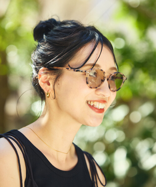 IZIPIZI（イジピジ）の「IZIPIZI/イジピジ SUN LIGHT COLOR #D ファッション用グラス（サングラス・メンズ・ブラック/その他16/ベージュ/ブラウン・ONE SIZE）」の20枚目の写真