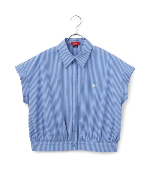 POLO BCS】VIS別注フレンチスリーブドローストリングシャツ