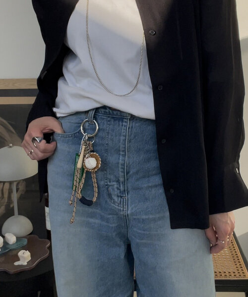 ear PAPILLONNER（イアパピヨネ）の「【インフルエンサーouchi企画】私を野球に連れてってストラップ（チャーム・レディース・サンドベージュ/レッド・FREE）」の14枚目の写真