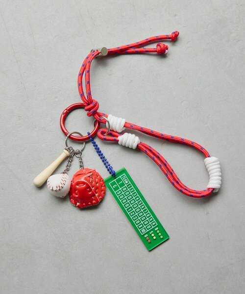 ear PAPILLONNER（イアパピヨネ）の「【インフルエンサーouchi企画】私を野球に連れてってストラップ（チャーム・レディース・サンドベージュ/レッド・FREE）」の15枚目の写真