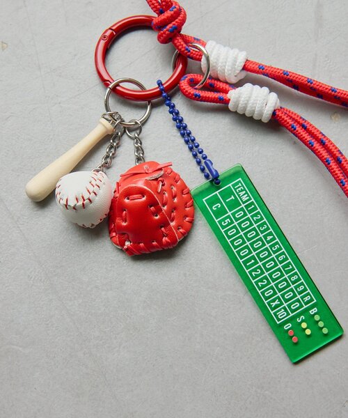 ear PAPILLONNER（イアパピヨネ）の「【インフルエンサーouchi企画】私を野球に連れてってストラップ（チャーム・レディース・サンドベージュ/レッド・FREE）」の16枚目の写真