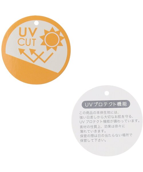 BREEZE(ブリーズ)の「【UVカット】リボンペーパーハット(ハット・キッズ・ブラウン/ベージュ・54/50/52)」の3枚目の写真