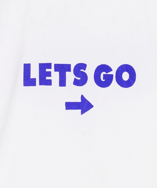 FUNG（ファング）の「＜FUNG＞LETS GO Tシャツ（Tシャツ/カットソー・メンズ・ホワイト/ネイビー・S/M）」の11枚目の写真