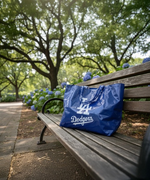 MLB（メジャーリーグベースボール）の「MLB ショッピングトートバッグ1（トートバッグ・レディース・ブラウン/ブルー/ブラック/ブラック系その他・FREE）」の12枚目の写真