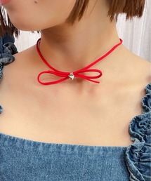 rae（レイ）の「【rae】ハートモチーフリボンマルチチョーカー（チョーカー）」