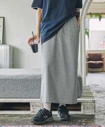 カットリブ Iライン ロングスカート