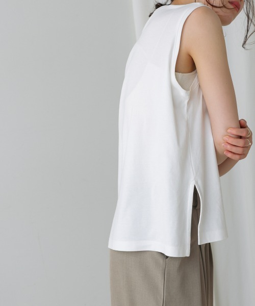 Bou Jeloud(ブージュルード)の「スモール箔ロゴTシャツ(Tシャツ/カットソー・レディース・グレー/ベージュ/オフホワイト・FREE)」の12枚目の写真
