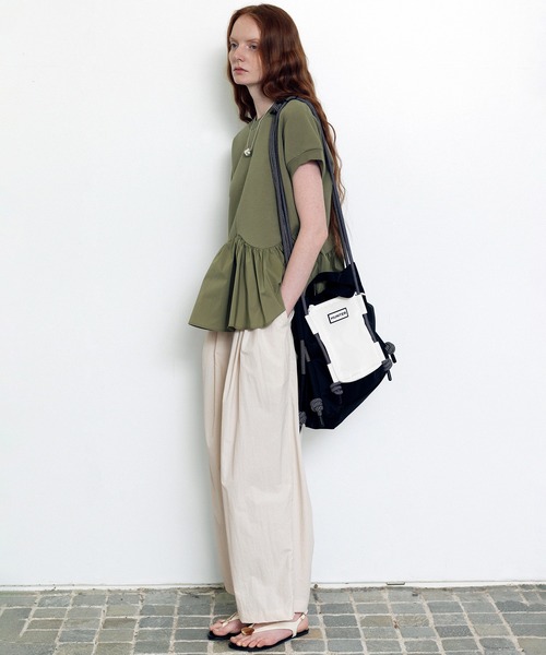 ペプラムスウェット（Tシャツ/カットソー）｜ADAM ET ROPE