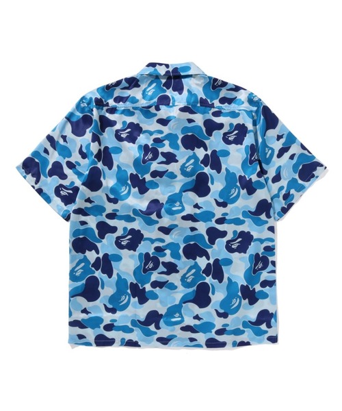 A BATHING APE(アベイシングエイプ)の「ABC CAMO OPEN COLLAR SS SHIRTS(シャツ/ブラウス・メンズ・グリーン/ブルー/ピンク・X-LARGE/MEDIUM/XX-LARGE/LARGE/SMALL)」の5枚目の写真