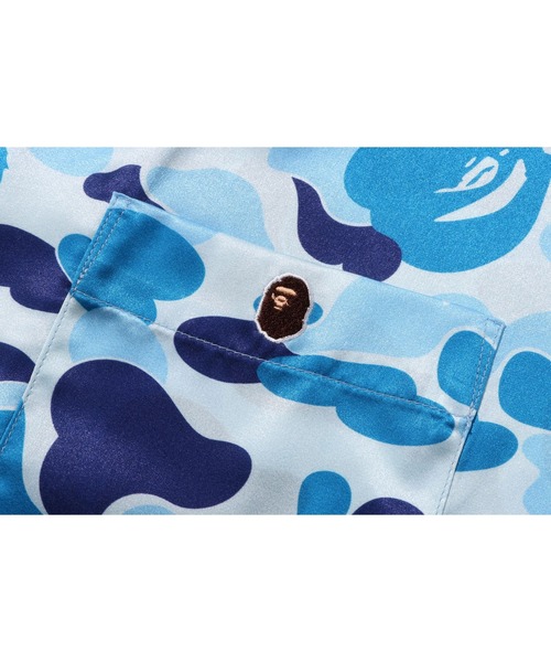 A BATHING APE(アベイシングエイプ)の「ABC CAMO OPEN COLLAR SS SHIRTS(シャツ/ブラウス・メンズ・グリーン/ブルー/ピンク・X-LARGE/MEDIUM/XX-LARGE/LARGE/SMALL)」の8枚目の写真