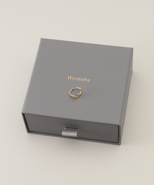HIROTAKA（ヒロタカ）の「Hirotaka/ヒロタカ Treehopper Bezel Diamond Ear Cu（イヤーカフ・レディース・ゴールド・FREE）」の5枚目の写真