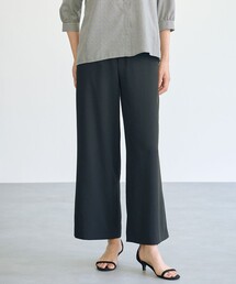 【洗える・吸水速乾・接触冷感・セットアップ対応】Light ジョーゼット ワイド パンツ