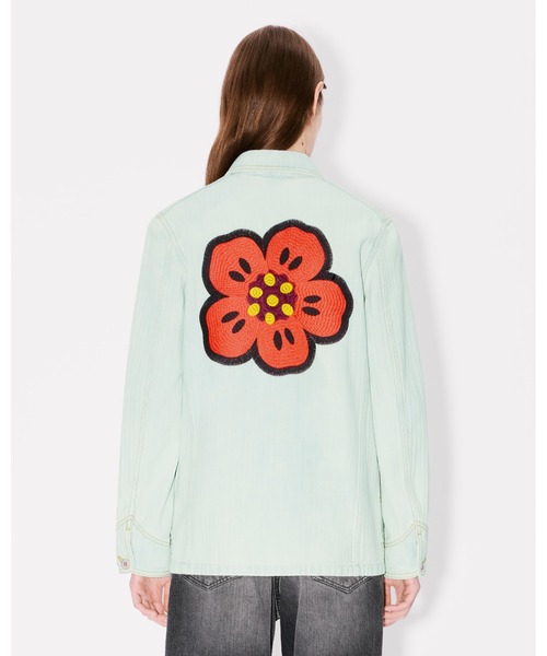 KENZO(ケンゾー)の「'Boke Flower' エンブロイド ワークウエア ジャケット(デニムジャケット・レディース・ブルー系その他7・SMALL/X-SMALL)」の5枚目の写真