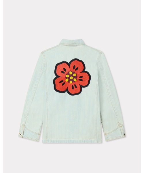 KENZO(ケンゾー)の「'Boke Flower' エンブロイド ワークウエア ジャケット(デニムジャケット・レディース・ブルー系その他7・SMALL/X-SMALL)」の8枚目の写真