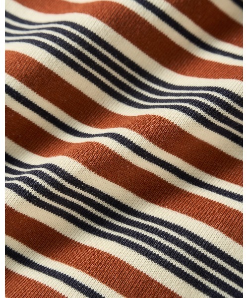 THOUSAND MILE(サウザンドマイル)の「【THOUSAND MILE】LONG SLEEVE T-SHIRT BORDER/ロングスリーブTシャツ ボーダー(Tシャツ/カットソー・メンズ・グリーン系その他/ブラウン系その他・XL/L/M/S/XS)」の12枚目の写真